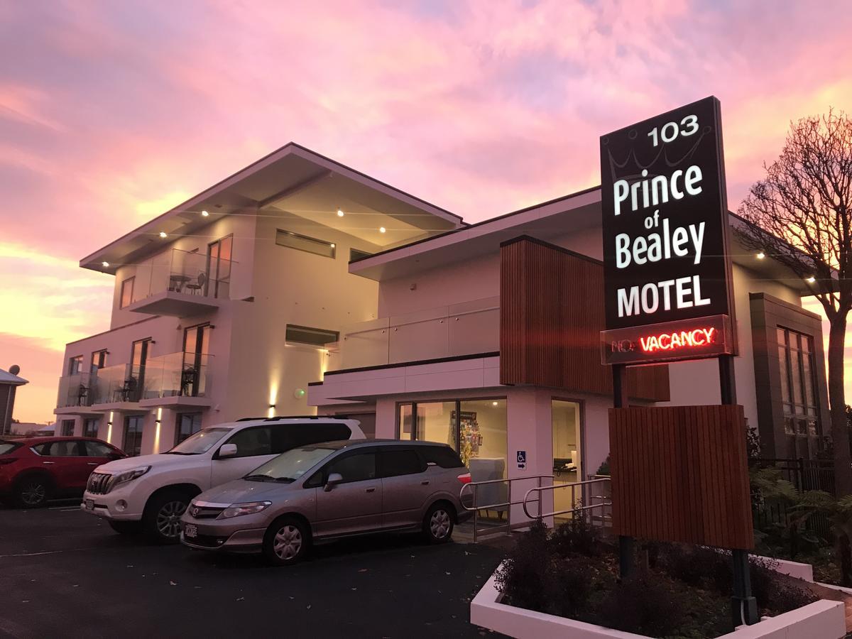 103 Prince Of Bealey Motel Christchurch Buitenkant foto